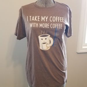 NWT coffee shirt